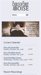 Mobile Screenshot of boisechurchofchrist.org